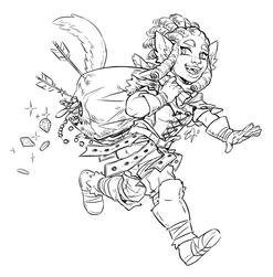 Fullbody, Sketch Sample