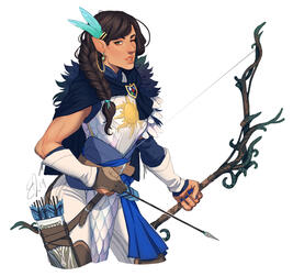 Half-body, Full Color Sample