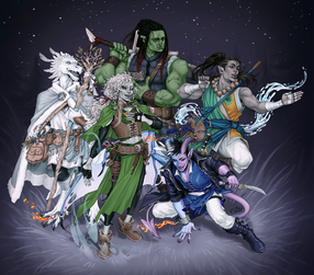 D&D Party Illustration